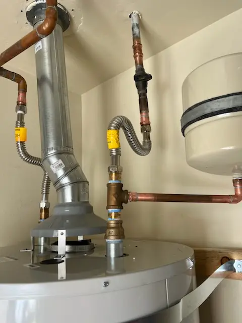 Water heater installation and plumbing repair in Erie